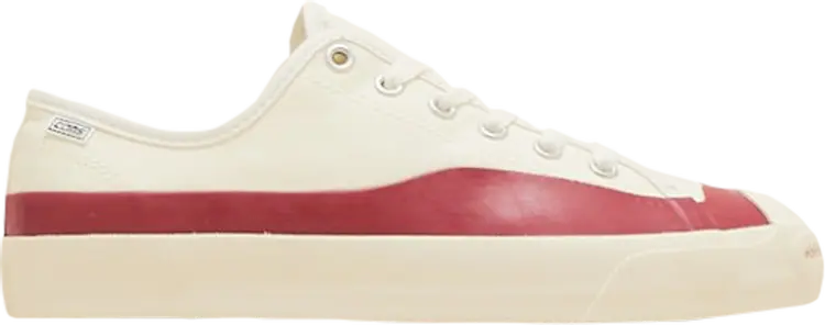 

Кроссовки Converse Pop Trading Company x Jack Purcell Pro Low Egret Red, красный