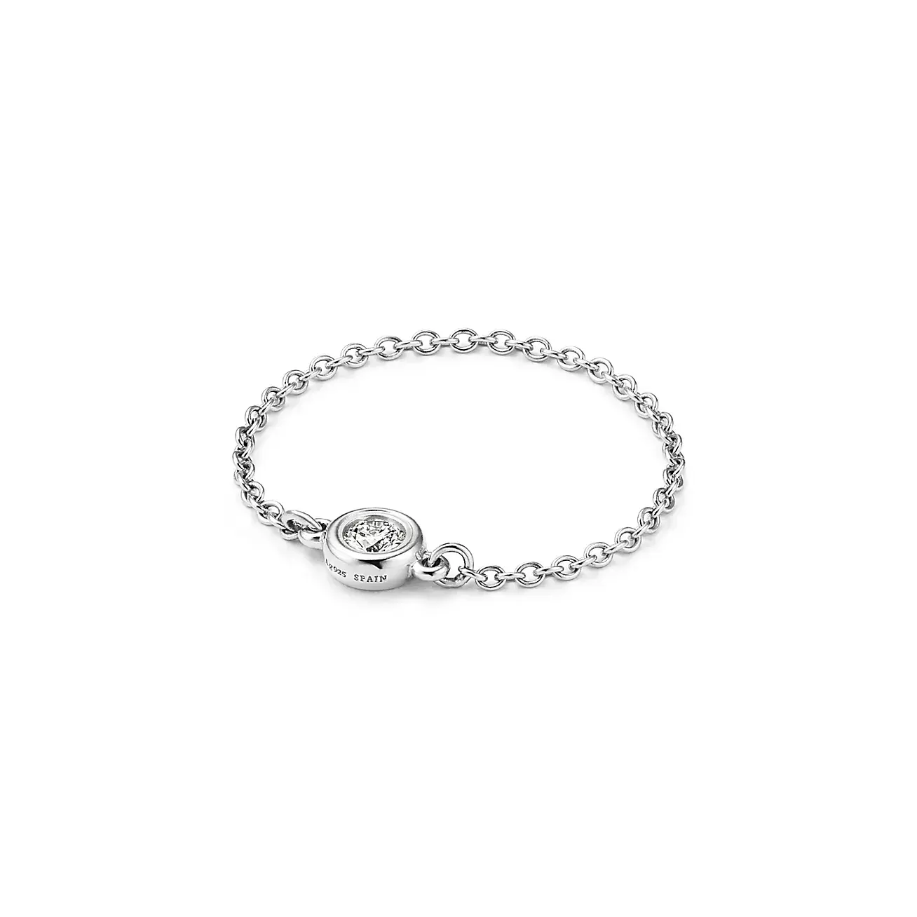 Кольцо Tiffany & Co. x Elsa Peretti Diamonds By The Yard, серебро — фото 2