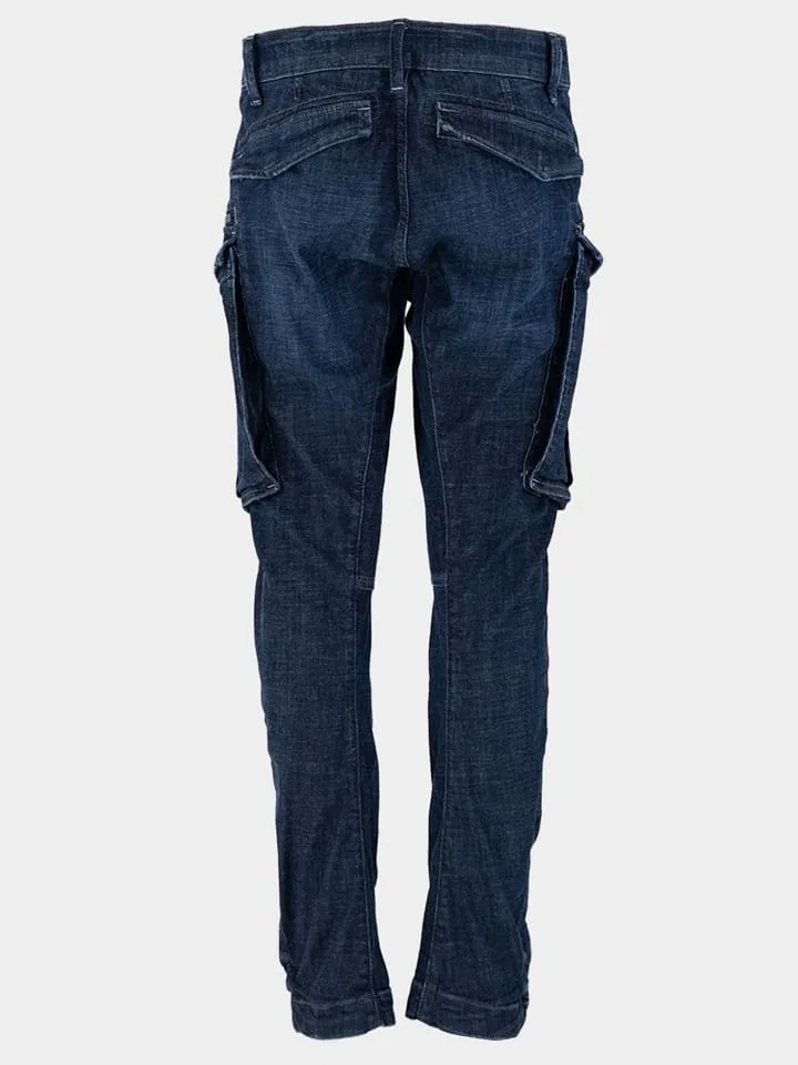 Джинсы прямого кроя Cargojeans G-Star, темно-синий — фото 2