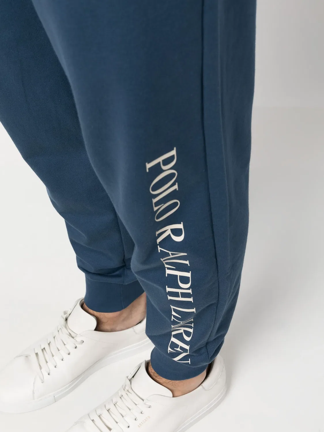 Polo Ralph Lauren Пижамные брюки с логотипом, синие — фото 3