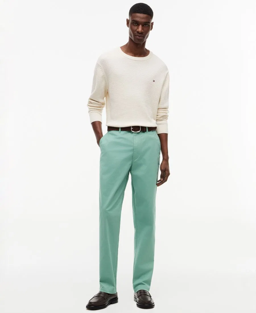 Брюки чинос из стрейч-хлопка, прямого кроя Tommy Hilfiger, Nordic Spruce — фото 2