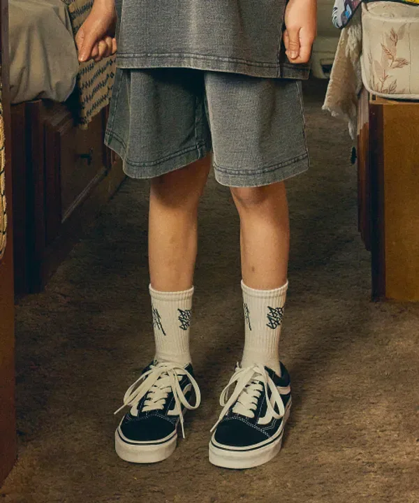 Шорты джинсовые Kids tag denim, tag denim Brownbreath Kids, черный