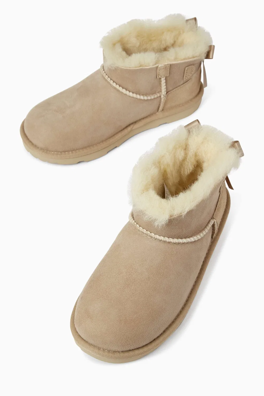Ботинки Ultra Mini Bailey Bow UGG, нейтральный — фото 2