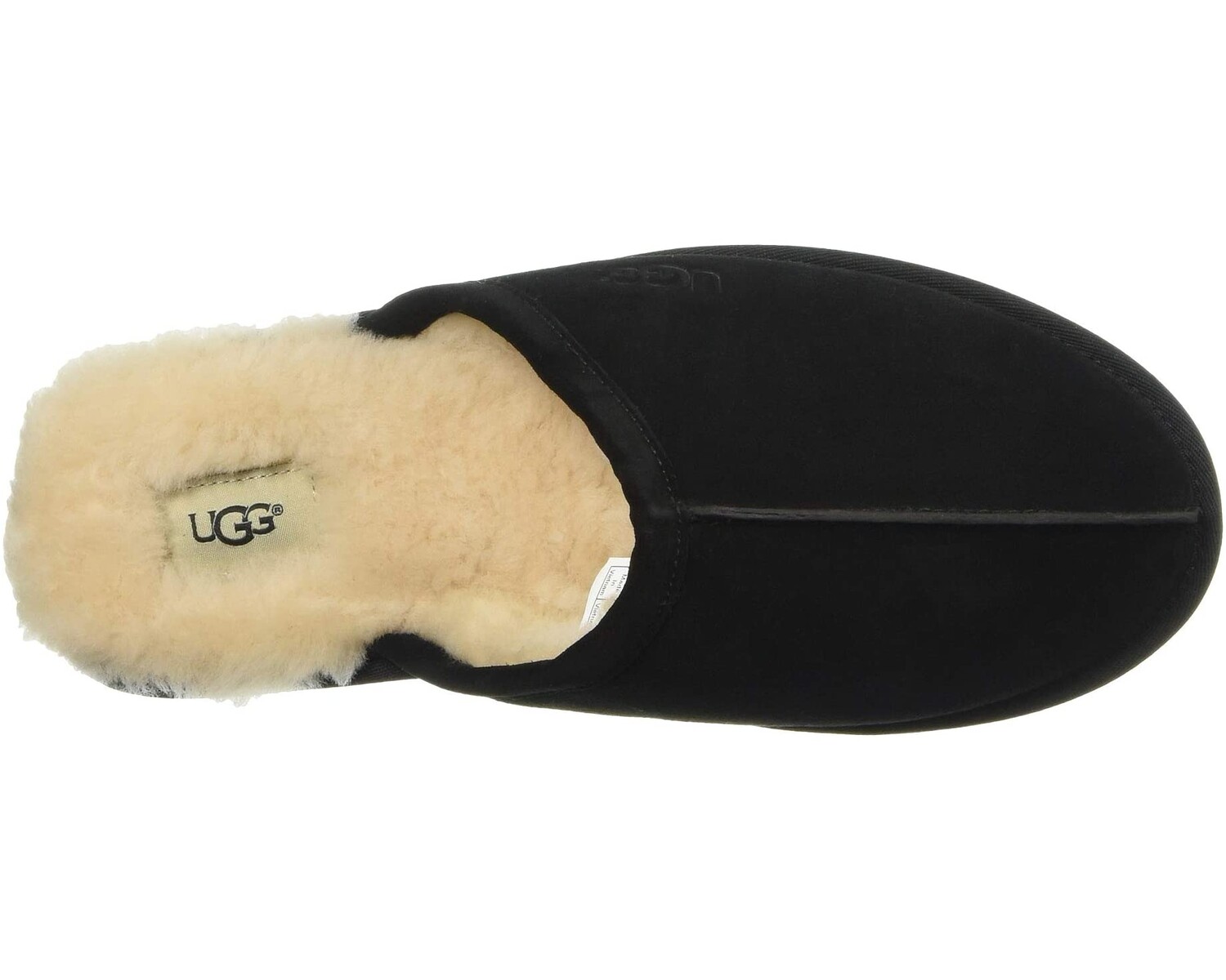 

Тапочки мужские Scuff UGG замшевые, черный