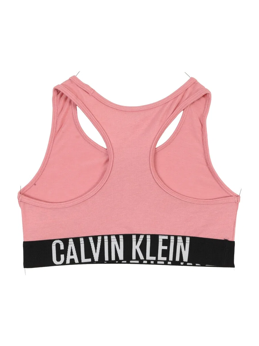 Бюстгальтер-футболка 'Intense Power' в розовом и черном цветах Calvin Klein Underwear — фото 2