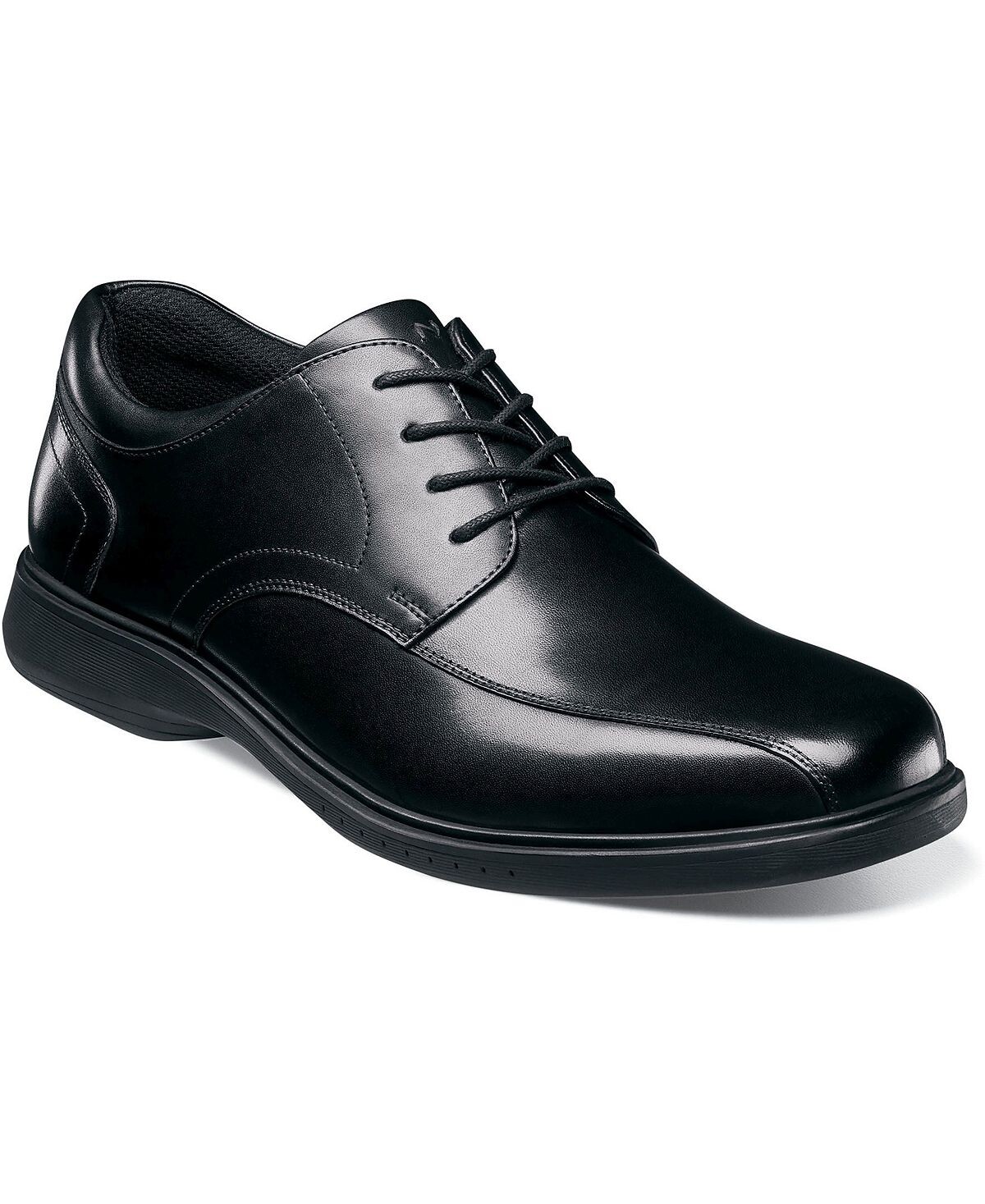 Мужские кроссовки kore pro bicycle toe oxford с нескользящей технологией комфорта Nunn Bush, черный — фото 2