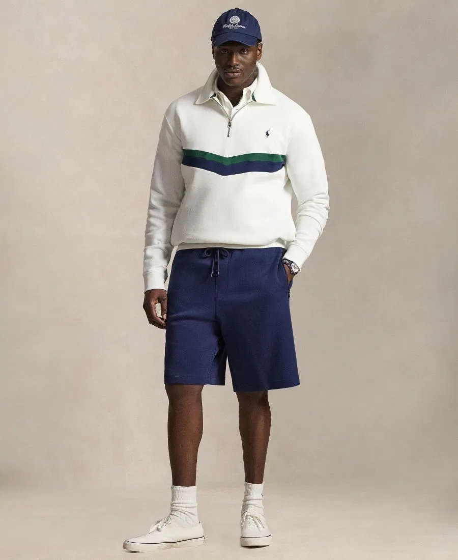 Свитшот с четверть-молнией Polo Ralph Lauren, White — фото 2