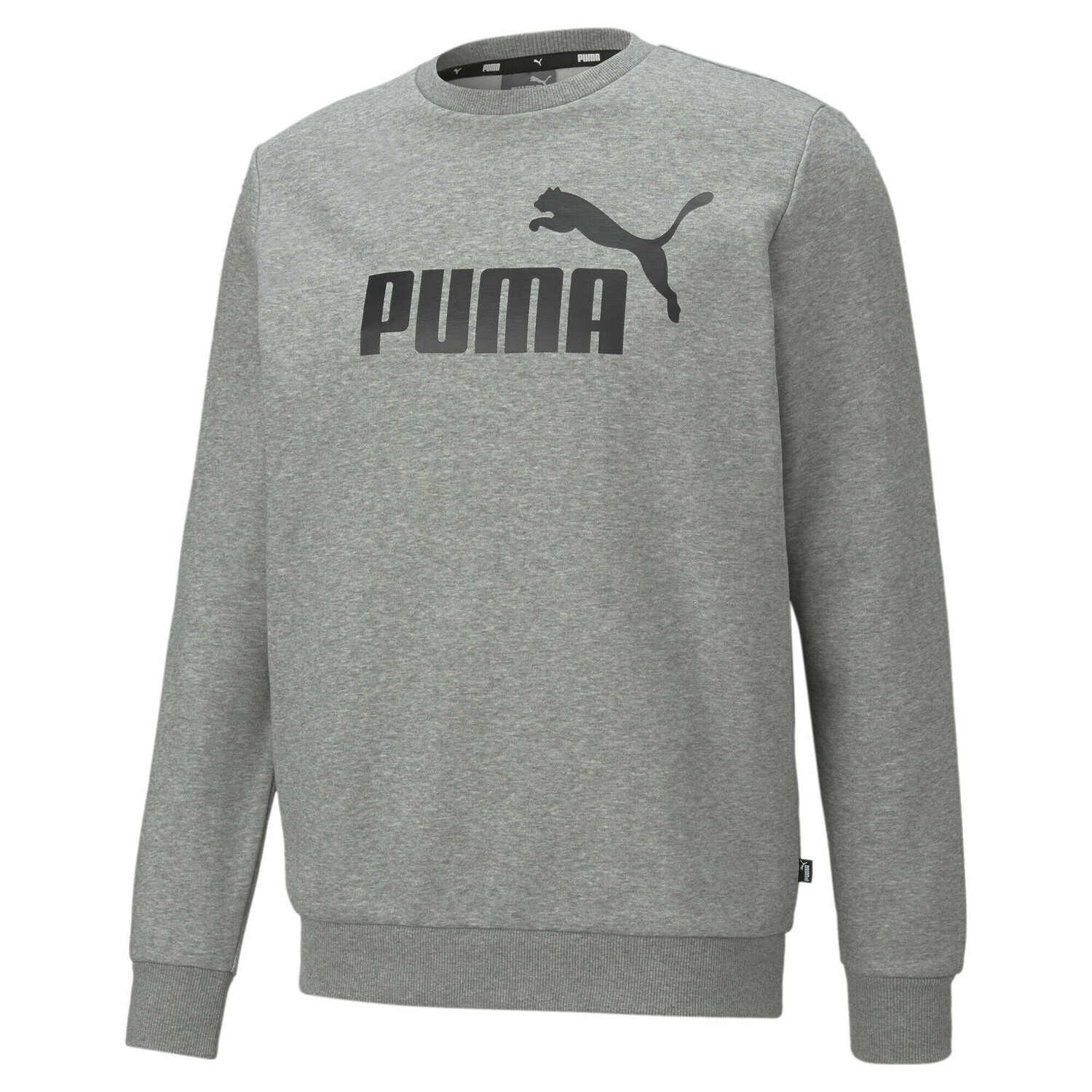 

Мужская толстовка с круглым вырезом Essentials Big Logo PUMA, Серый