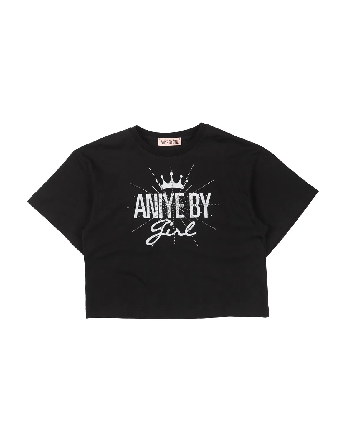 Подростковая футболка с принтом Aniye By, черный