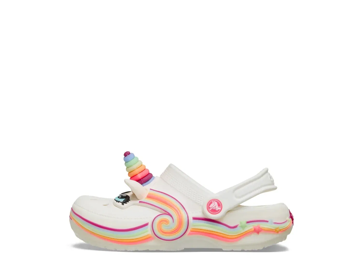 Сабо Classic Unicorn Clog, Crocs, Off White — фото 3