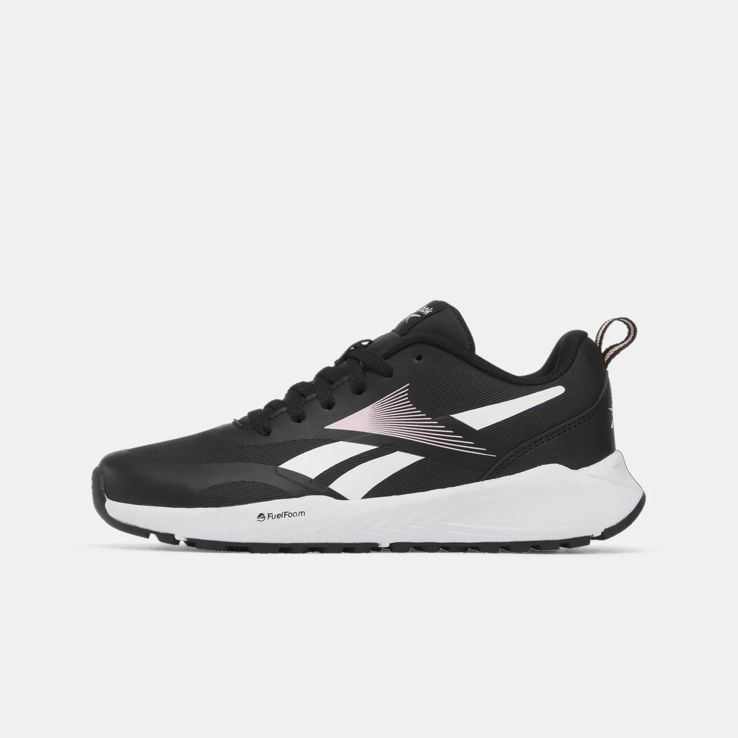 Детские кроссовки для девочек с шнуровкой Energen Run Reebok, Black Frostedberry Grey6 — фото 3