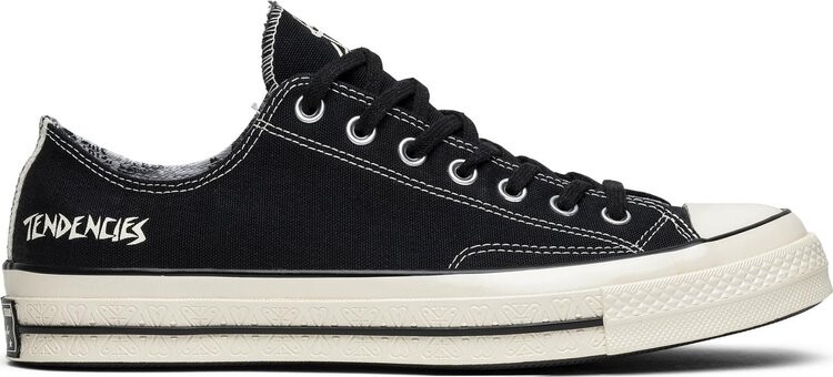 

Кроссовки Converse Suicidal Tendencies x Chuck 70 OX Black White, черный