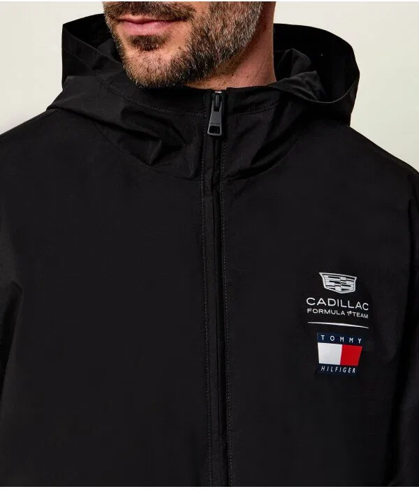Мужская куртка из полиэстера Tommy Hilfiger, черный — фото 4