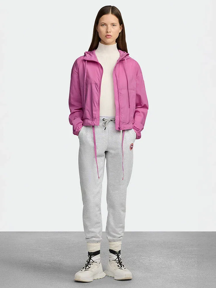 Ветровка кроп CANADA GOOSE, Magenta — фото 2
