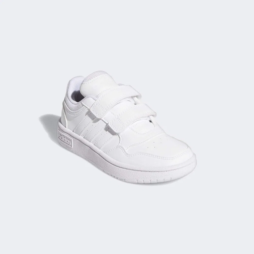 Детские кроссовки с фиксацией на липучке Hoops Lifestyle Basketball adidas — фото 4