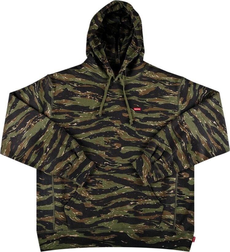 Толстовка Supreme Small Box Hooded Sweatshirt 'Tigerstripe Camo', разноцветный — фото 2