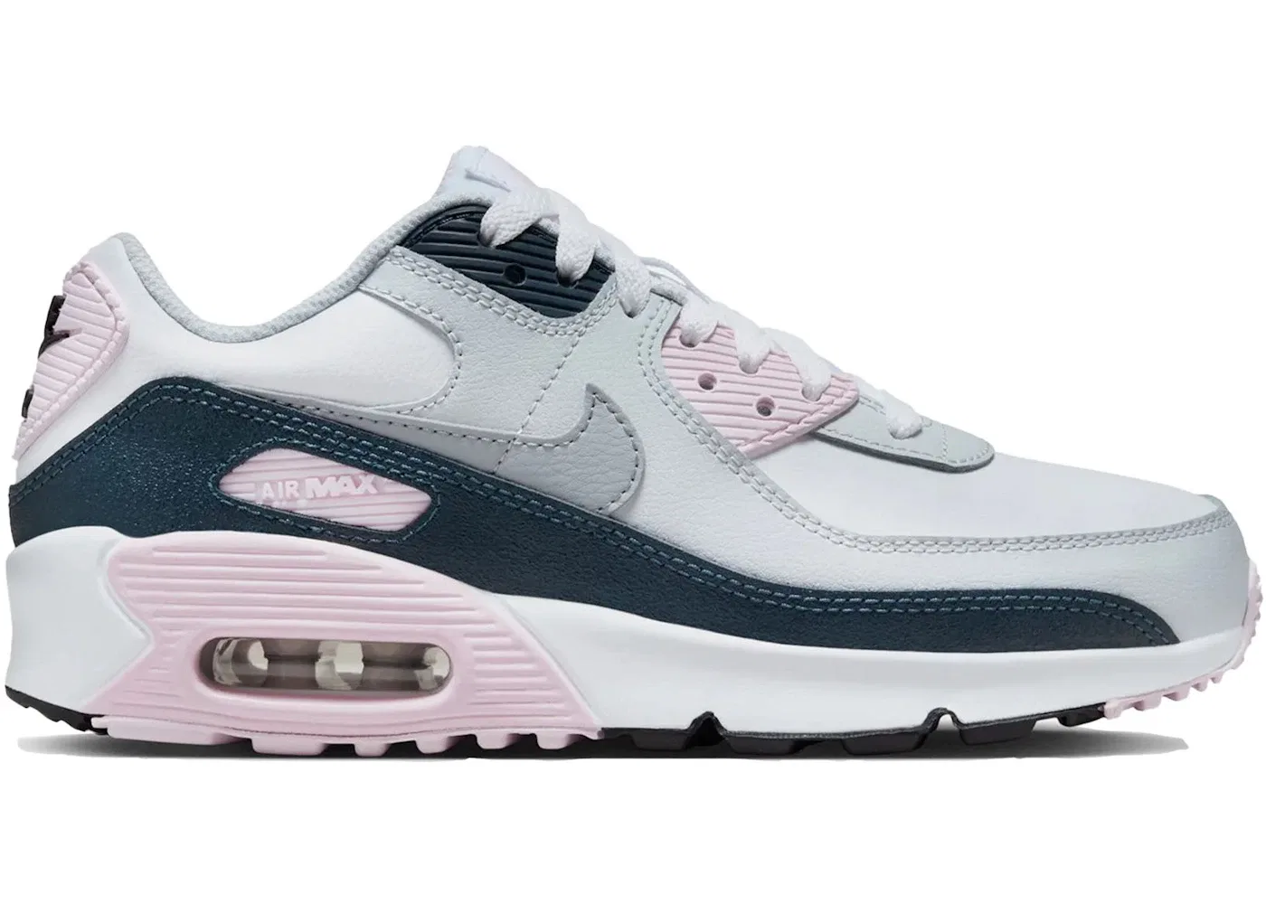 Детские кроссовки Lifestyle Jordan Stadium 90 Nike, White/Pink Foam/Armory Navy/Wolf Grey
