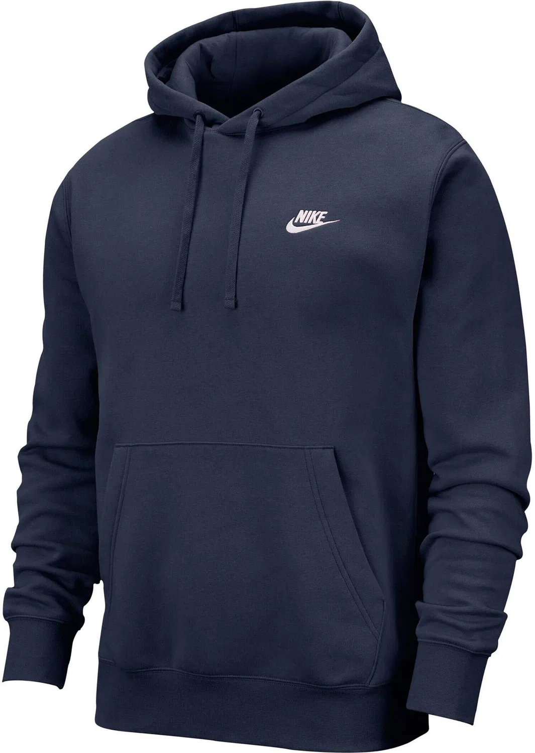 Мужской свитшот из флиса Nike Sportswear Club Fleece, NIKE, Midnight Navy/Midnight Navy/(White)