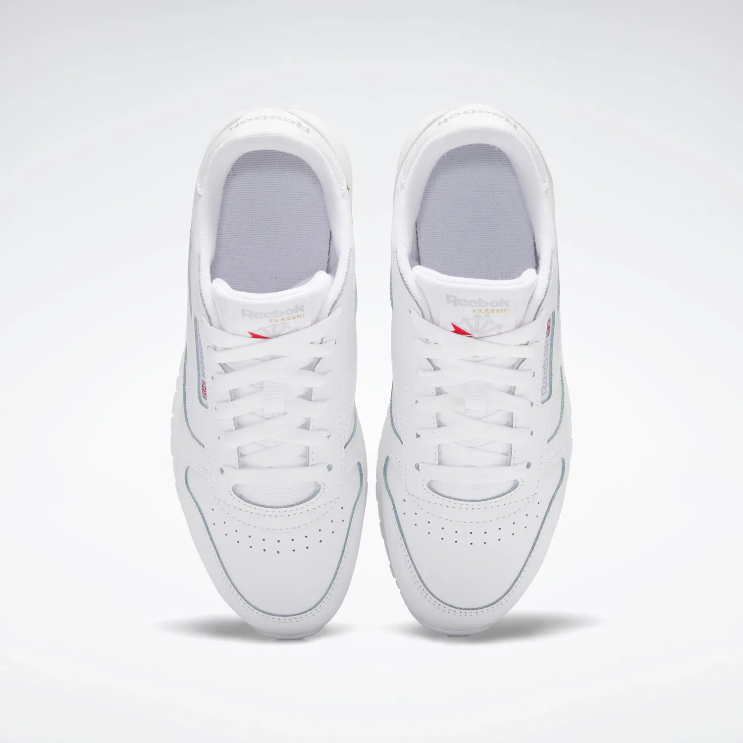 Детские кожаные кроссовки Classic Leather Reebok Classic, White — фото 4