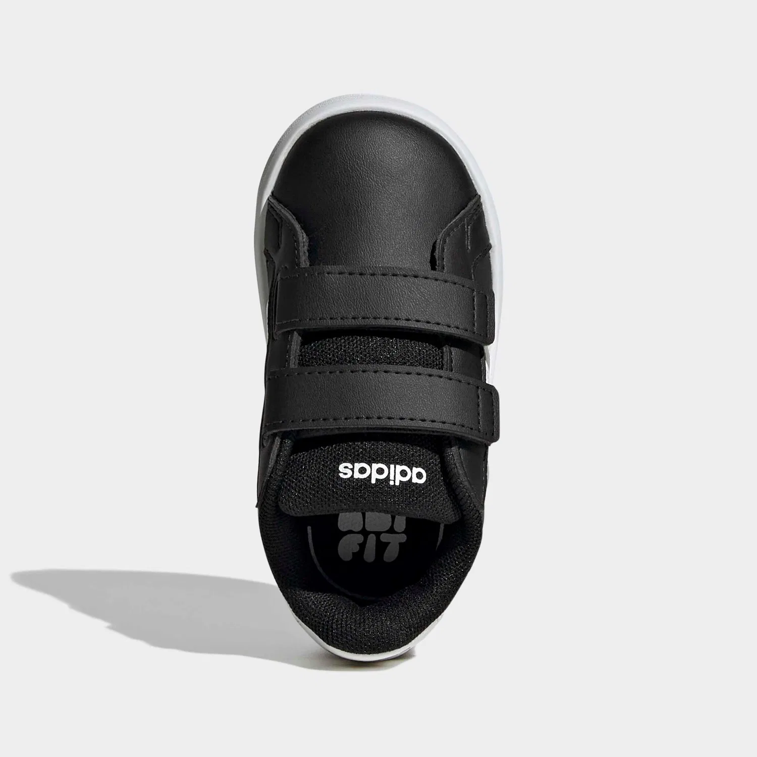 Детские кеды классические Grand Court 3.0 Adidas Sportswear, Core Black/Ftwr White — фото 4