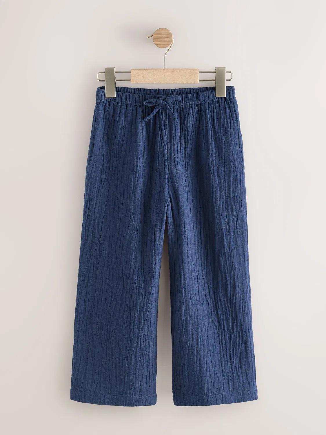 Брюки широкие 2шт Navy/White Next, синий/белый — фото 3