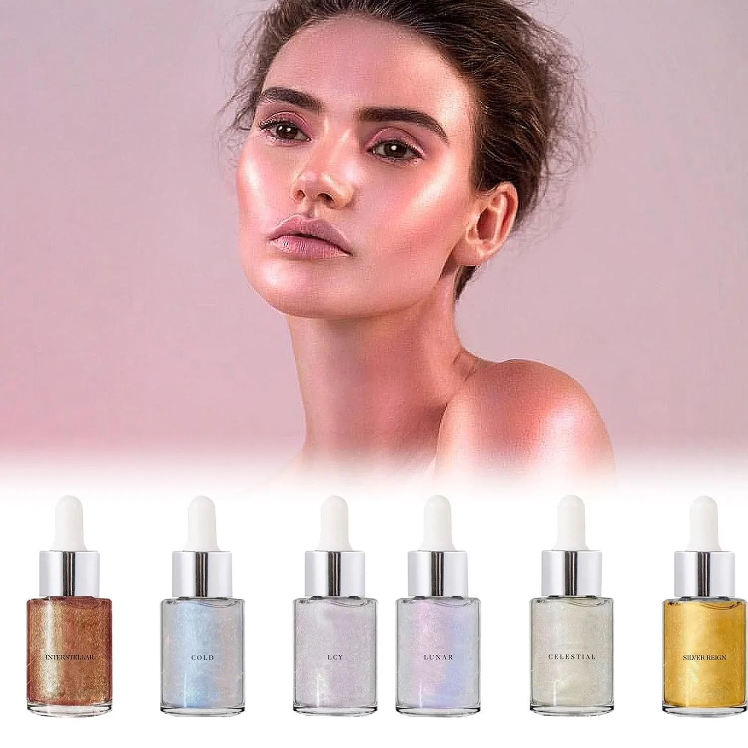 Масло для тела Shimmering Body Oil, 6 шт по 30 мл Generic — фото 3