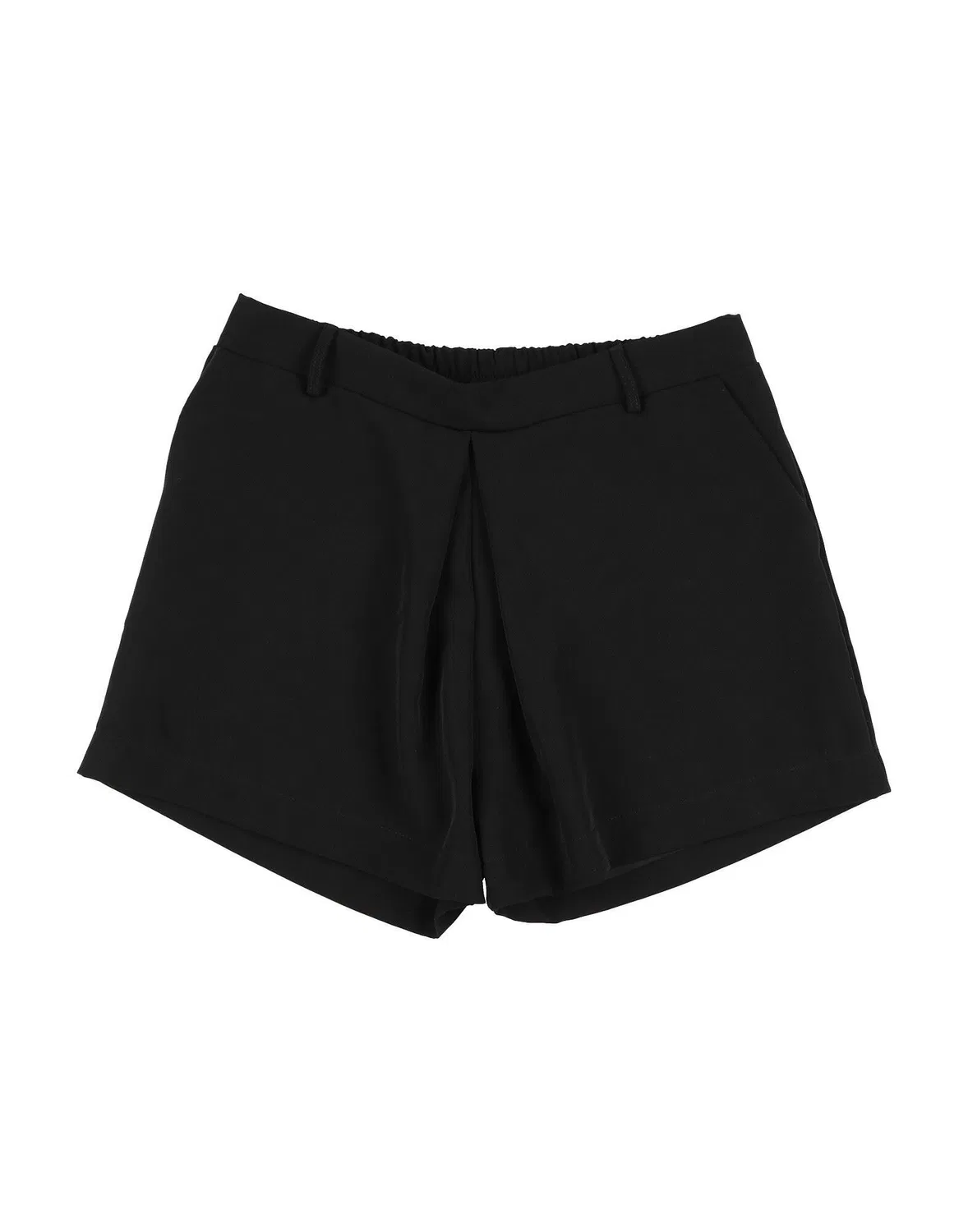 Детские шорты для девочек из крепа Pinko Up, черный