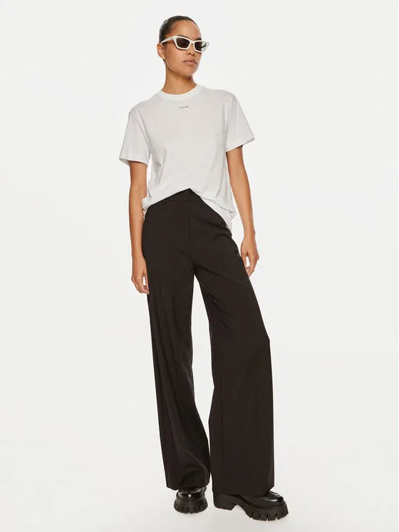 Футболка regular fit Nano Logo Calvin Klein, белый — фото 2