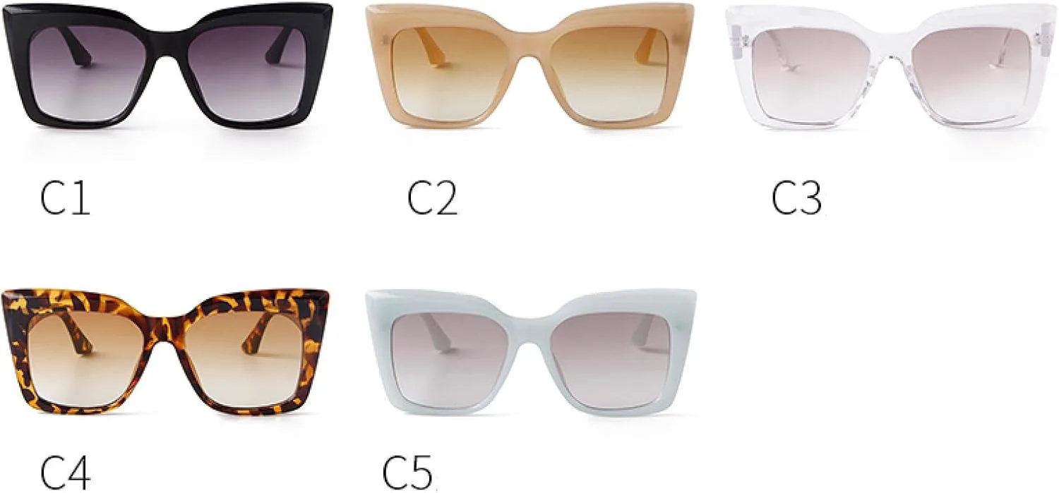 

Солнцезащитные очки с защитой от УФ-излучения UV400 | Большой кошачий глаз | Для женщин и мужчин, для занятий спортом на открытом воздухе и вождения DSVIGF, 03