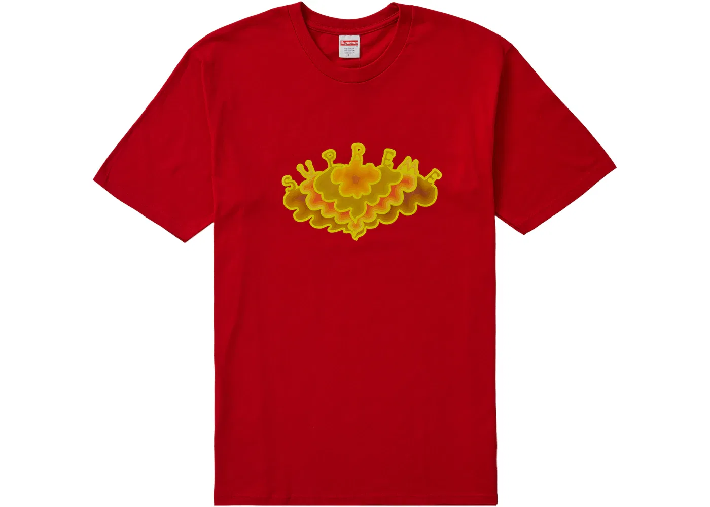 Мужская футболка с принтом Supreme Tee, Red