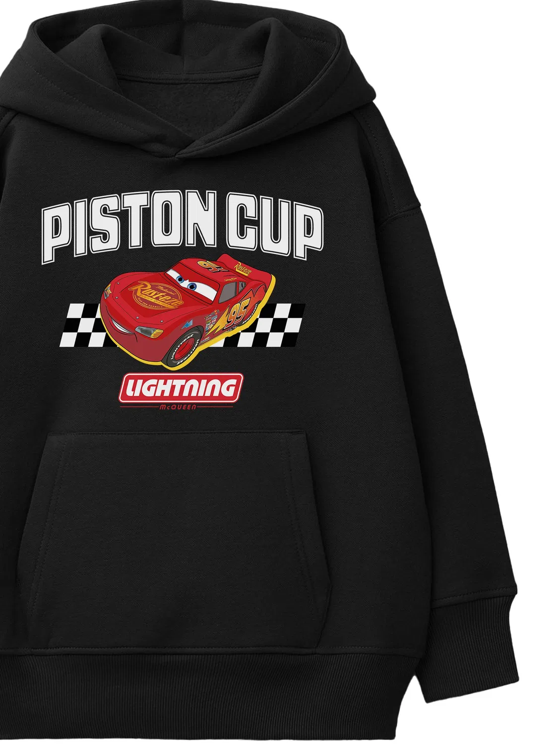 Худи Cars Piston Cup Rags & Rascals, черный — фото 2