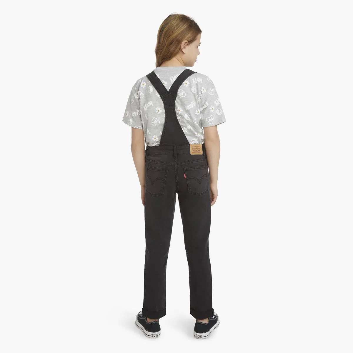Комбинезоны для девочек 7-16 лет Levi's, Incognito - Black — фото 2