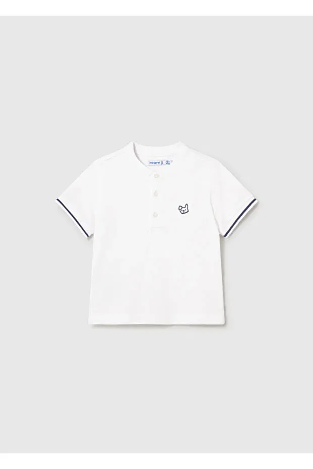 Детское для мальчиков футболка с коротким рукавом Mayoral, White