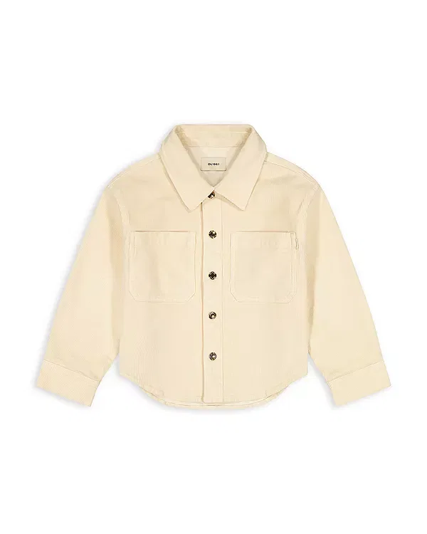 Детская рубашка из вельвета модель Olivia DL1961, Manilla Corduroy