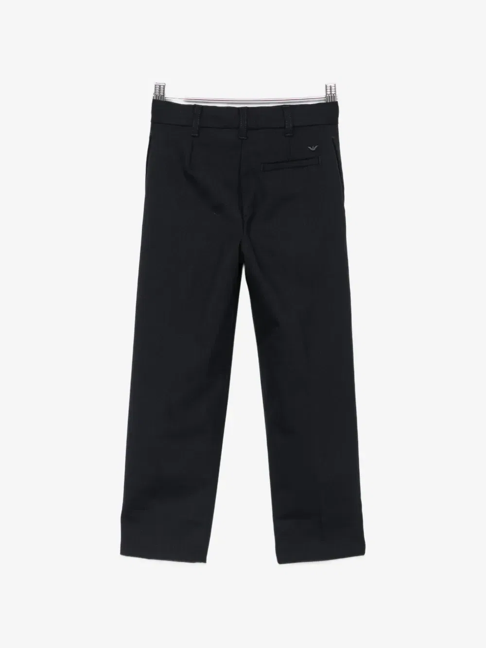Брюки-карго с логотипом Emporio Armani Kids, черный — фото 2