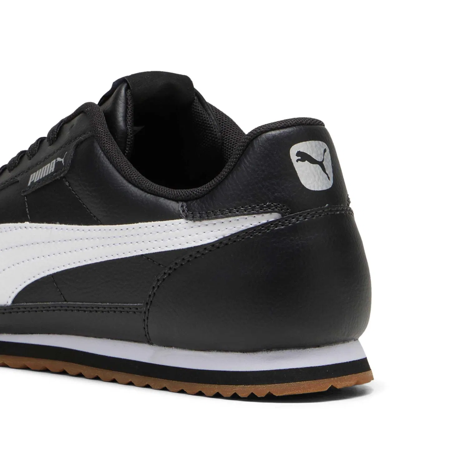 Детские кроссовки для мальчиков с геометрическим принтом PUMA Turino II PUMA, Navy Blue — фото 4