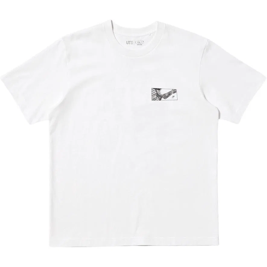 Футболка x JIYINGSHE, LIANMINGKUAN SS26 Unisex UNIQLO, White