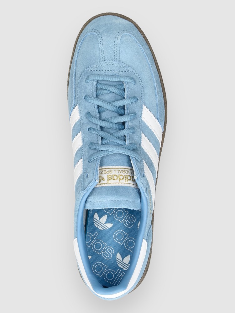 Кроссовки adidas Originals Handball Spezial Sneakers, ltblue/ftwwht/gum5 — фото 4