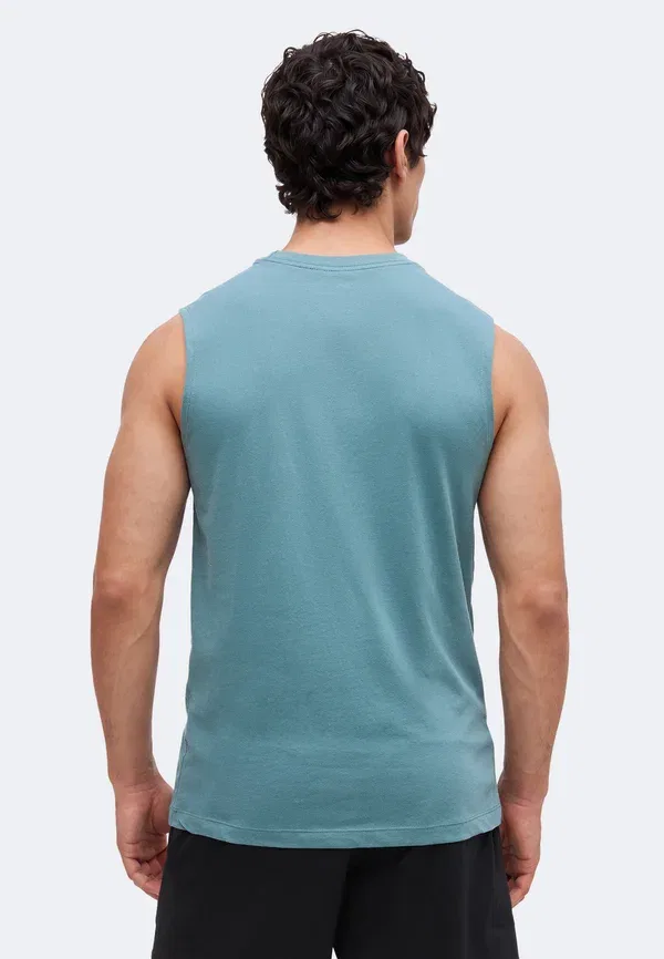 Футболка быстросохнущая Nike Dri-fit Nike Performance, mineral slate/black, черный — фото 3