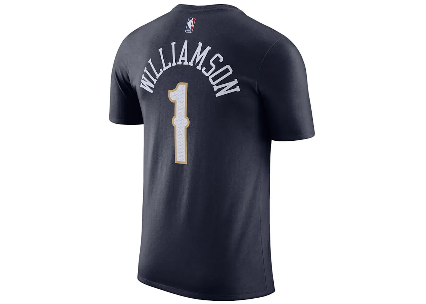 Мужская футболка с принтом New Orleans Pelicans Zion Williamson Nike, цвет Dark Blue — фото 2