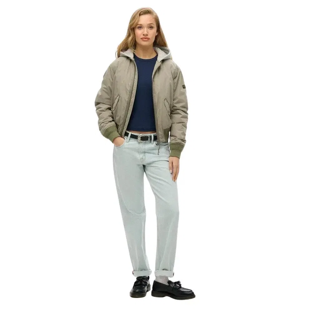 Женская облегающая футболка с логотипом Athletic Essentials Superdry, Синий — фото 3