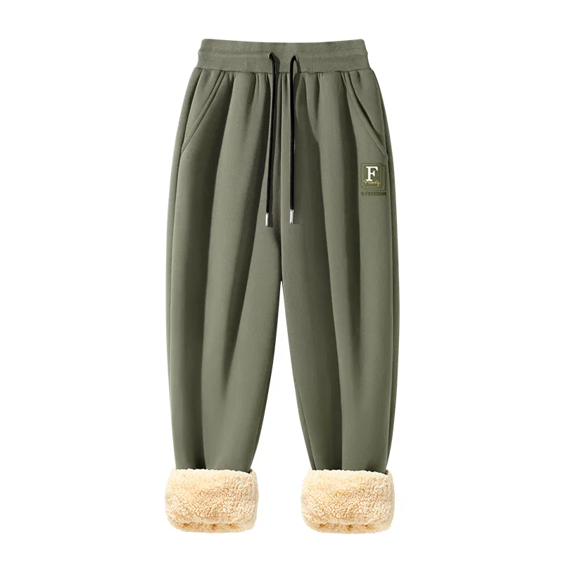 Детские спортивные штаны с принтом MINISO, Gray Green