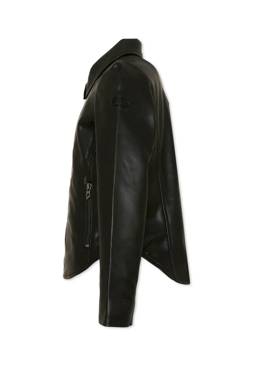 Giubbotto - куртка из искусственной кожи Diesel, Black — фото 4