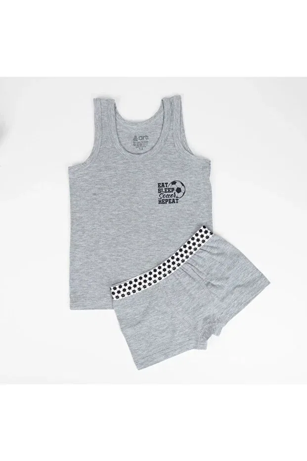 Детский комплект боксеров для мальчиков Football Athlete Boxer Set Katamino, Gray
