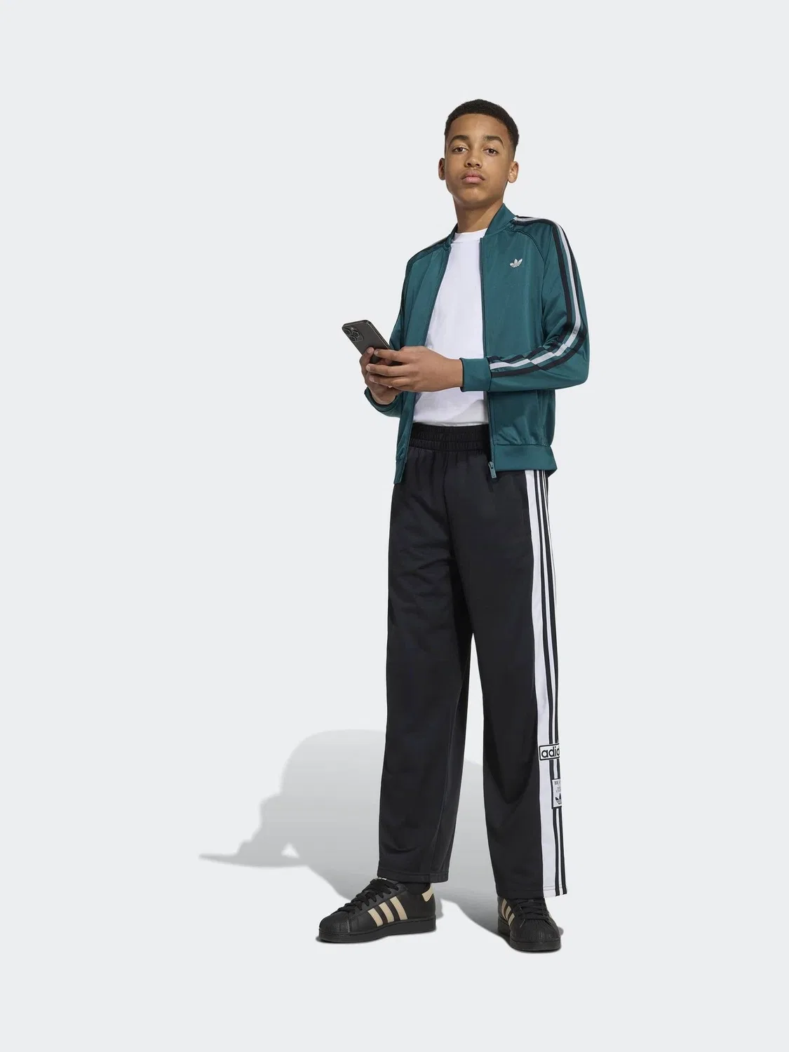 Брюки свободного кроя Adibreak Loose adidas originals, черный — фото 3