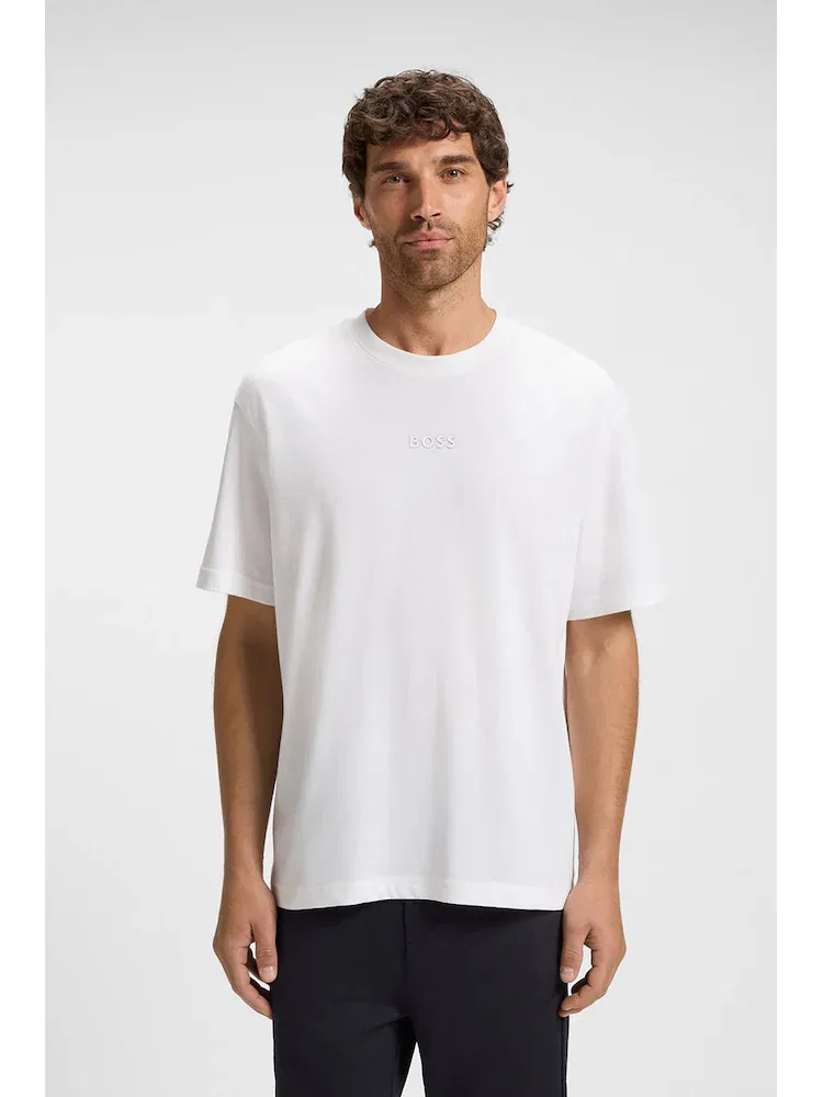 Футболка с коротким рукавом оверсайз Tee 10 BOSS, Black