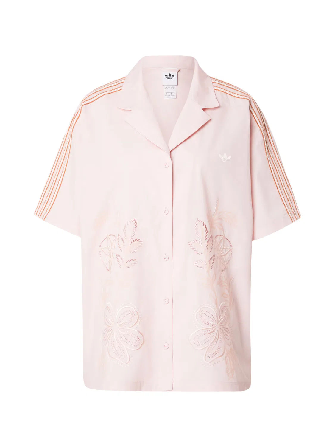 Блузка Adidas Originals RESORT пастельно-розового цвета