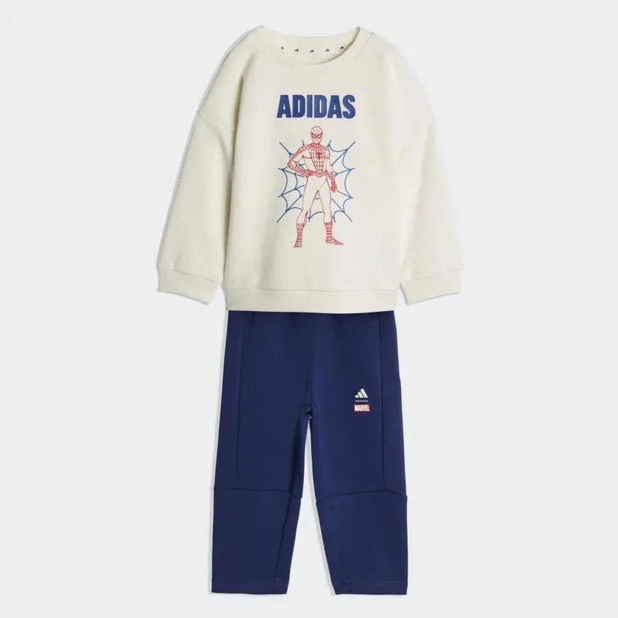 Детский спортивный костюм с длинным рукавом Mrvl Sm Jog adidas, Белый