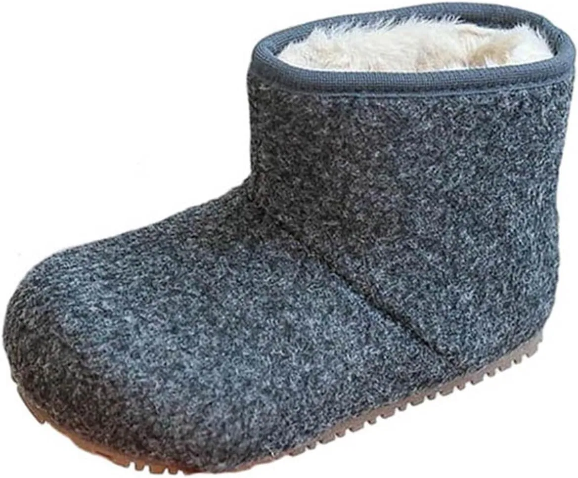 Детские зимние сапоги для девочек на меху Zzalalana, Dark Gray