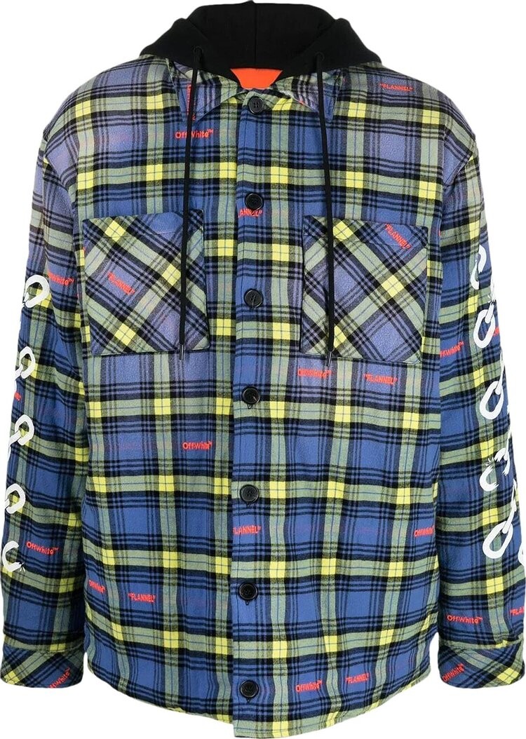 

Куртка Off-White Arrow Logo Jacket 'Dusty Blue', синий